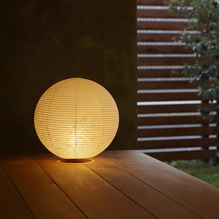 Asano - Paper Moon  Table Lamp 5 by Gifu Lamps Table Lamps